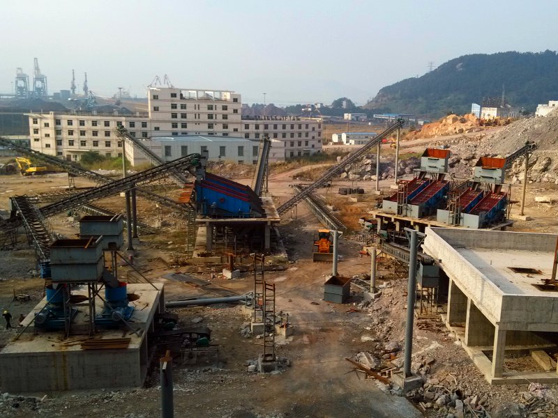 破碎篩分場(chǎng)地 破碎篩分場(chǎng)地