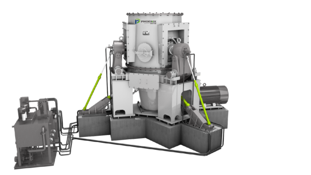 立式輥壓制砂機(jī) 立式輥壓制砂機(jī)