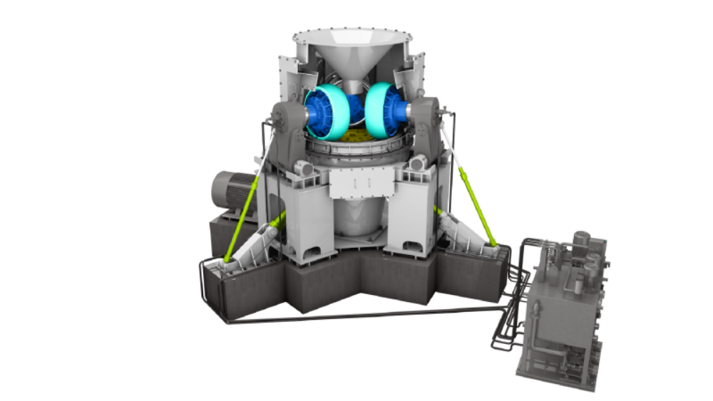 立式輥壓制砂機(jī) 立式輥壓制砂機(jī)